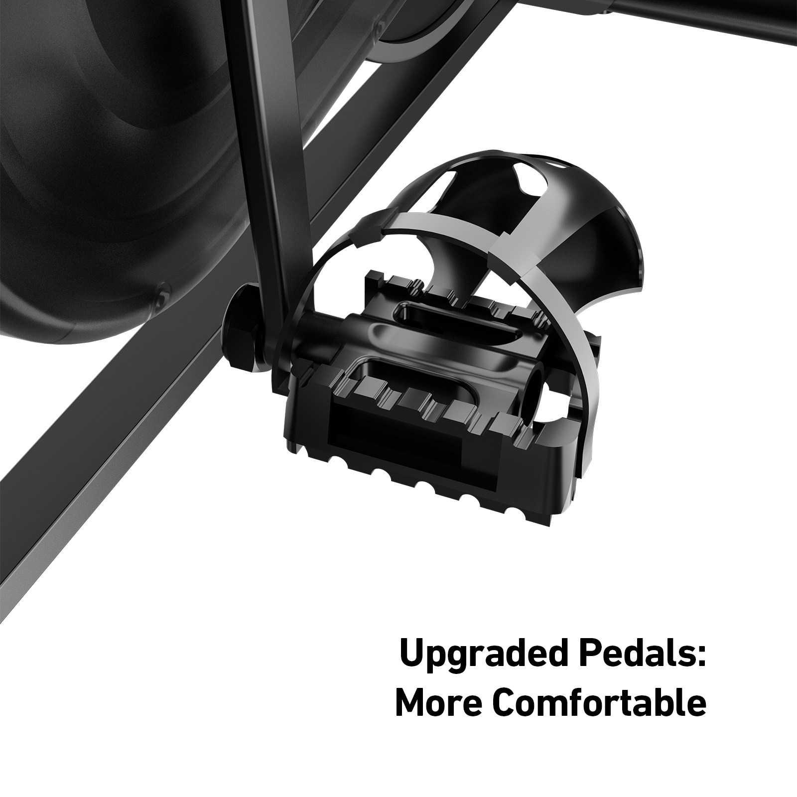 DeerRun S500 Pro King Size Indoor Exercise Bike for Tall Riders 32 Magnetic Resistance, LED Screen